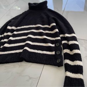 Striped Teddy Pullover